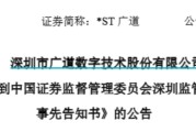 五夫临门顶格重罚！*ST广道实控人被终身市场禁入